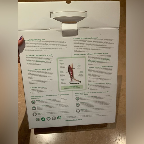 COPY - REVITIVE Medic Circulation Booster Like New Used Once Treat Poor Circula… - Picture 12 of 13